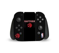Head Case Designs Officially Licensed NBA Black Design Toronto Raptors Logo Vinyl Sticker Gaming Skin Decal Cover Compatible With Nintendo Switch Joy-Con Controller