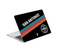 Head Case Designs Officially Licensed NBA Black Fiesta Design San Antonio Spurs Logo Vinyl Sticker Skin Decal Cover Compatible With MacBook Pro 13" A2338