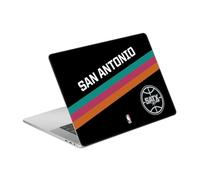Head Case Designs Officially Licensed NBA Black Fiesta Design San Antonio Spurs Logo Vinyl Sticker Skin Decal Cover Compatible With MacBook Pro 15.4" A1707/A1990