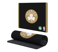 Head Case Designs Officially Licensed NBA Black Gold Design Boston Celtics Logo 9.84 x 11.81 x 0.12 inches (250 x 300 mm) - S Gaming Office Desk PC Keyboard Mouse Mat Pad