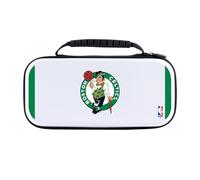 Head Case Designs Officially Licensed NBA Black Green Design Text Boston Celtics Logo White Hard Storage Travel Carry Case Compatible With Nintendo Switch 2