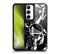 Head Case Designs Officially Licensed NBA Black Marble Golden State Warriors Gel Armour Case [Military Grade Protection] Compatible With Samsung Galaxy A55 5G