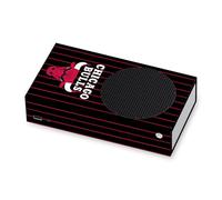 Head Case Designs Officially Licensed NBA Black Pinstripe Design Chicago Bulls Logo Vinyl Sticker Gaming Skin Decal Cover Compatible With Xbox Series S Console