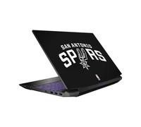 Head Case Designs Officially Licensed NBA Black San Antonio Spurs Logo Vinyl Sticker Skin Decal Cover Compatible With HP Pavilion 15.6" 15-dk0047TX