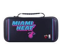 Head Case Designs Officially Licensed NBA Black Vice Design Text Miami Heat Logo Hard Storage Travel Carry Case Compatible With Legion Go