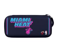 Head Case Designs Officially Licensed NBA Black Vice Design Text Miami Heat Logo Hard Storage Travel Carry Case Compatible With Nintendo Switch