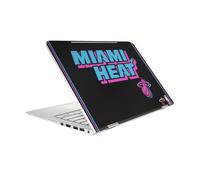 Head Case Designs Officially Licensed NBA Black Vice Nights Design Miami Heat Logo Vinyl Sticker Skin Decal Cover Compatible With HP Spectre Pro X360 G2