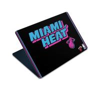 Head Case Designs Officially Licensed NBA Black Vice Nights Design Miami Heat Logo Vinyl Sticker Skin Decal Cover Compatible With Apple MacBook Air 15" M2 2023