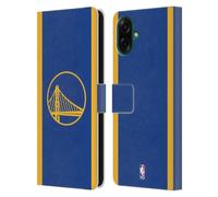 Head Case Designs Officially Licensed NBA Blue Design Golden State Warriors Logo Leather Wallet Case Compatible With Samsung Galaxy A07 4G