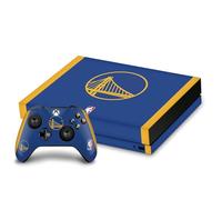 Head Case Designs Officially Licensed NBA Blue Design Golden State Warriors Logo Vinyl Sticker Gaming Skin Decal Cover Compatible With Xbox One X Console and Controller Bundle