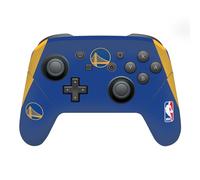 Head Case Designs Officially Licensed NBA Blue Design Golden State Warriors Logo Vinyl Sticker Gaming Skin Decal Cover Compatible With Nintendo Switch Pro Controller