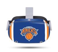 Head Case Designs Officially Licensed NBA Blue Design New York Knicks Logo Vinyl Sticker Skin Decal Cover Compatible With Meta Quest 2
