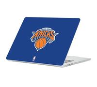 Head Case Designs Officially Licensed NBA Blue New York Knicks Logo Clear Hard Crystal Armour Laptop Case Compatible with MacBook Air 13.6" A2681/A3113/A3240 2022/2024/2025