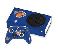 Head Case Designs Officially Licensed NBA Blue New York Knicks Logo Vinyl Sticker Gaming Skin Decal Cover Compatible With Xbox Series S Console and Controller Bundle