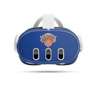 Head Case Designs Officially Licensed NBA Blue New York Knicks Logo Vinyl Sticker Skin Decal Cover Compatible With Meta Quest 3