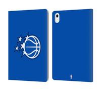 Head Case Designs Officially Licensed NBA Blue Orlando Magic Logo Leather Wallet Case Compatible With Apple iPad Air 11 2020/2022/2024/2025