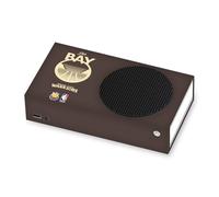 Head Case Designs Officially Licensed NBA Brown Design Golden State Warriors Logo Vinyl Sticker Gaming Skin Decal Cover Compatible With Xbox Series S Console