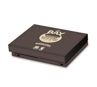 Head Case Designs Officially Licensed NBA Brown Design Golden State Warriors Logo Vinyl Sticker Gaming Skin Decal Cover Compatible With Xbox One X Console