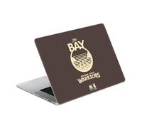 Head Case Designs Officially Licensed NBA Brown Design Golden State Warriors Logo Vinyl Sticker Skin Decal Cover Compatible With MacBook Pro 16" A2485