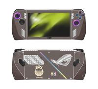 Head Case Designs Officially Licensed NBA Brown Design Golden State Warriors Logo Vinyl Sticker Skin Decal Cover Compatible With Asus ROG Ally