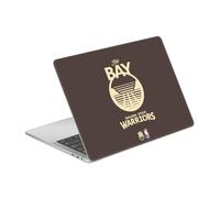 Head Case Designs Officially Licensed NBA Brown Design Golden State Warriors Logo Vinyl Sticker Skin Decal Cover Compatible With MacBook Pro 13" A1989 / A2159