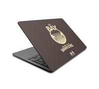 Head Case Designs Officially Licensed NBA Brown Design Golden State Warriors Logo Vinyl Sticker Skin Decal Cover Compatible With MacBook Air 13.6" A2681/A3113/A3240 2022/2024/2025