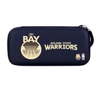 Head Case Designs Officially Licensed NBA Brown Design Text Golden State Warriors Logo Hard Storage Travel Carry Case Compatible With Nintendo Switch