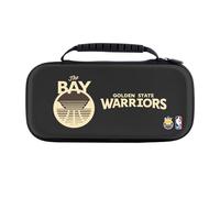 Head Case Designs Officially Licensed NBA Brown Design Text Golden State Warriors Logo Hard Storage Travel Carry Case Compatible With Nintendo Switch 2