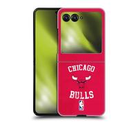 Head Case Designs Officially Licensed NBA Distressed Chicago Bulls Hard Back Case Compatible With Razr 40 Ultra/Razr+ 2023