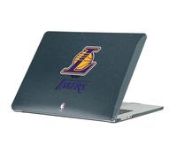 Head Case Designs Officially Licensed NBA Full Colour Logo Los Angeles Lakers Black Glitter Hard Crystal Armour Laptop Case compatible with MacBook Air 13.6" M2 A2681/M3 A3113/M4 A3240 2022/2024/2025