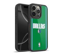 Head Case Designs Officially Licensed NBA Green Design Dallas Mavericks Logo Gel Armour Case [Military Grade Protection] Compatible With Apple iPhone 16 Pro