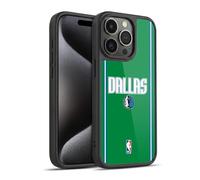 Head Case Designs Officially Licensed NBA Green Design Dallas Mavericks Logo Gel Armour Case [Military Grade Protection] Compatible With Apple iPhone 15 Pro
