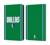 Head Case Designs Officially Licensed NBA Green Design Dallas Mavericks Logo Leather Wallet Case Compatible With Amazon Kindle 11th Gen 6in 2022
