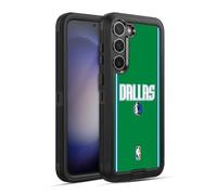 Head Case Designs Officially Licensed NBA Green Design Dallas Mavericks Logo Ultra-Armoured Shockproof Case [Military Grade Protection] Compatible With Samsung Galaxy S23+ 5G