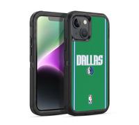 Head Case Designs Officially Licensed NBA Green Design Dallas Mavericks Logo Ultra-Armoured Shockproof Case [Military Grade Protection] Compatible With Apple iPhone 14