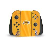 Head Case Designs Officially Licensed NBA Horizontal Banner Los Angeles Lakers Vinyl Sticker Gaming Skin Decal Cover Compatible With Nintendo Switch Joy-Con Controller