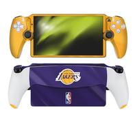 Head Case Designs Officially Licensed NBA Horizontal Banner Los Angeles Lakers Vinyl Sticker Skin Decal Cover Compatible With Sony PS5 PlayStation PS Portal