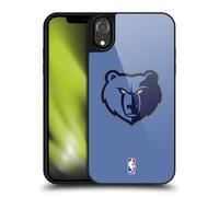 Head Case Designs Officially Licensed NBA Light Blue Memphis Grizzlies Logo Gel Armour Case [Military Grade Protection] Compatible With Apple iPhone XR