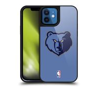 Head Case Designs Officially Licensed NBA Light Blue Memphis Grizzlies Logo Gel Armour Case [Military Grade Protection] Compatible With Apple iPhone 12 / iPhone 12 Pro