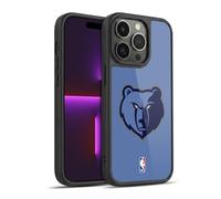Head Case Designs Officially Licensed NBA Light Blue Memphis Grizzlies Logo Gel Armour Case [Military Grade Protection] Compatible With Apple iPhone 14 Pro