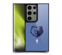 Head Case Designs Officially Licensed NBA Light Blue Memphis Grizzlies Logo Gel Armour Case [Military Grade Protection] Compatible With Samsung Galaxy S24 Ultra 5G