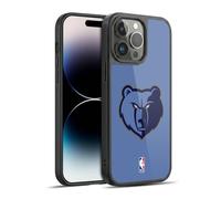 Head Case Designs Officially Licensed NBA Light Blue Memphis Grizzlies Logo Gel Armour Case [Military Grade Protection] Compatible With Apple iPhone 14 Pro Max