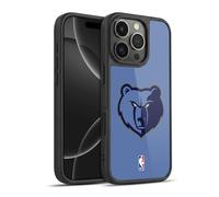 Head Case Designs Officially Licensed NBA Light Blue Memphis Grizzlies Logo Gel Armour Case [Military Grade Protection] Compatible With Apple iPhone 16 Pro