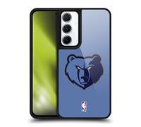 Head Case Designs Officially Licensed NBA Light Blue Memphis Grizzlies Logo Gel Armour Case [Military Grade Protection] Compatible With Samsung Galaxy A55 5G