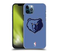Head Case Designs Officially Licensed NBA Light Blue Memphis Grizzlies Logo Hard Back Case Compatible With Apple iPhone 12 / iPhone 12 Pro