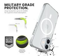 Head Case Designs Officially Licensed NBA Light Blue Memphis Grizzlies Logo Shockproof Bumper Case [Military Grade Protection] Compatible with Apple iPhone 16 Pro Max and Compatible with MagSafe