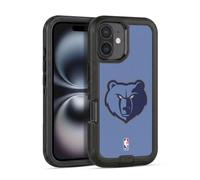Head Case Designs Officially Licensed NBA Light Blue Memphis Grizzlies Logo Ultra-Armoured Shockproof Case [Military Grade Protection] Compatible With Apple iPhone 16