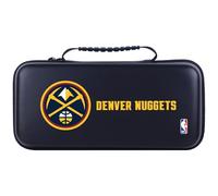 Head Case Designs Officially Licensed NBA Midnight Blue Badge Denver Nuggets Logo Hard Storage Travel Carry Case Compatible With Legion Go