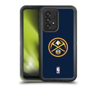 Head Case Designs Officially Licensed NBA Midnight Blue Denver Nuggets Logo Ultra-Armoured Shockproof Case [Military Grade Protection] Compatible With Galaxy A33 5G (2022)