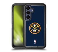 Head Case Designs Officially Licensed NBA Midnight Blue Denver Nuggets Logo Ultra-Armoured Shockproof Case [Military Grade Protection] Compatible With Samsung Galaxy S25 FE